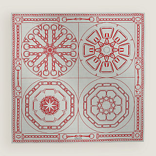 『新品•未使用』HERMÈS カレイドスコープ•エフェクトTシャツ　38サイズ 不思議な柄【HERMES】「エフェット カレイドスコープ」T シャツ